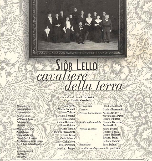 SIÔR LELLO cavaliere della terra