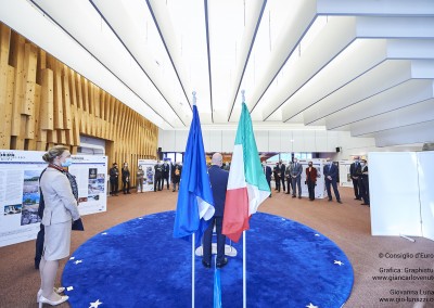 Pannelli mostra: Itinerari culturali del Consiglio d’Europa in Italia